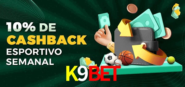 10% de bônus de cashback na K9Bet