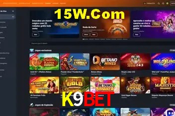 Biblioteca de slots populares na K9Bet